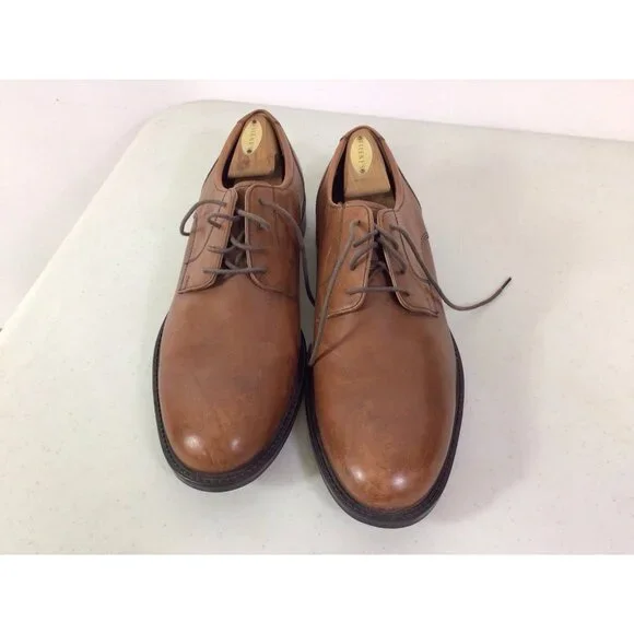 Johnston & Murphy Leather Dress Shoes Mens 12 - Picture 6 of 8